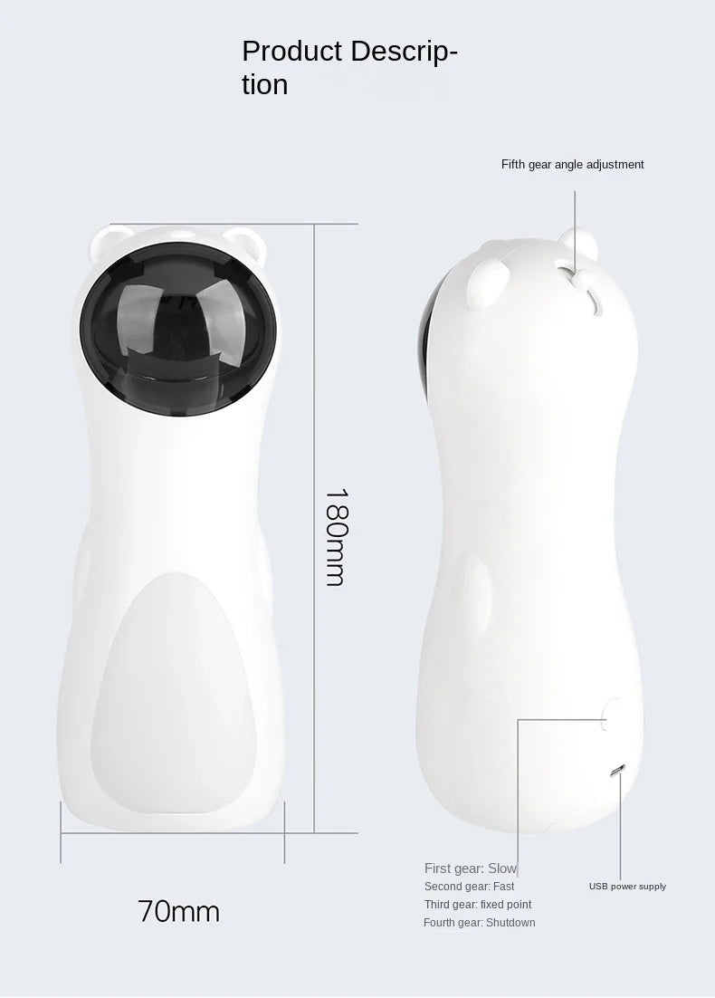 Smart Automatic Laser Cat Toy Interactive and Movement Cat Teasing Toy Pet Products Cat Accessories