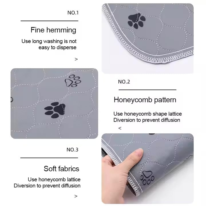Fast Absorbing Machine Washable Dog Whelp Pad Waterproof Puppy Pet Training Pad