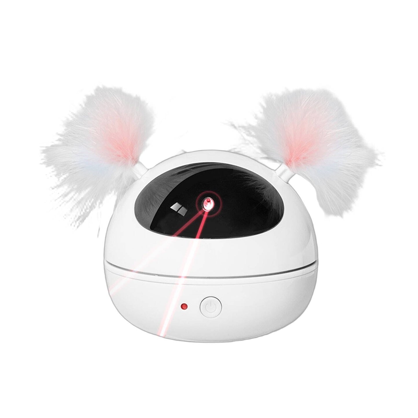 The Smart Infrared Laser Toy for Cats Modern Automatic Electric Intelligent Self-Hi Infrared Laser Cat Toy Antiboredom Plastic Artifact for Cats