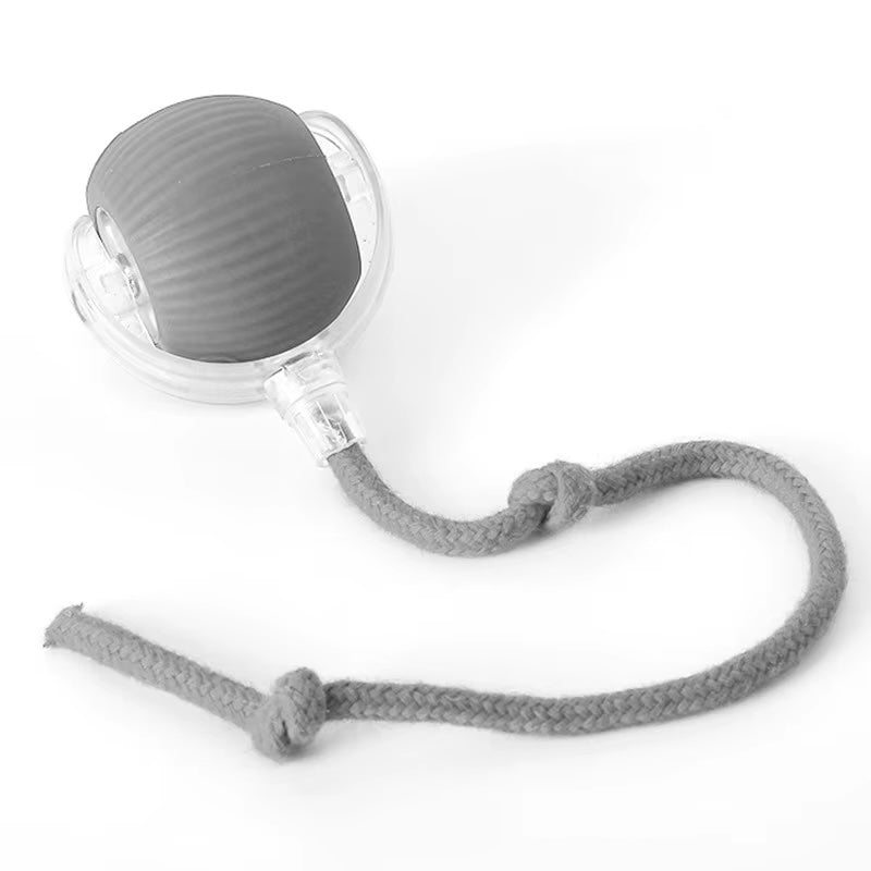 Speedy Ball with Tail Cat Toy, Smart Interactive Toys for Bored Indoor Cats, Automatic Rolling Ball 2.0 Enrichment, Turbo Electric Self Moving Flying 3.0, Electronic Rollie Pet Chase Games